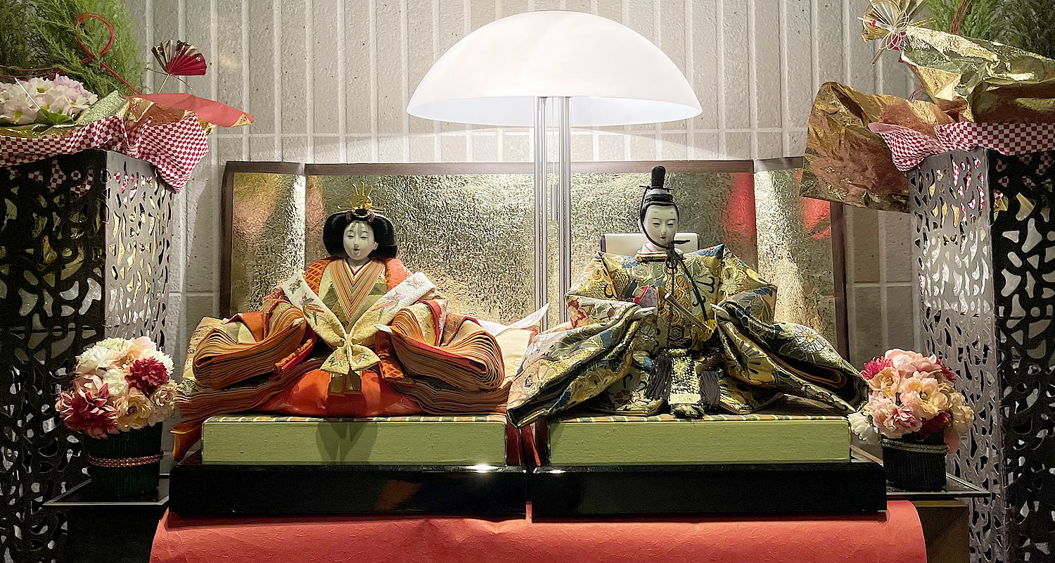 熊本市中央区プレミスト大江本町ロビーの飾り付け