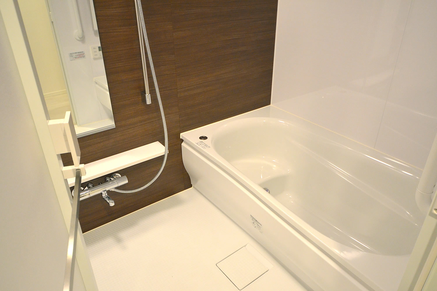 熊本市中央区マンション・プレミスト大江本町の最上階11階バスルーム