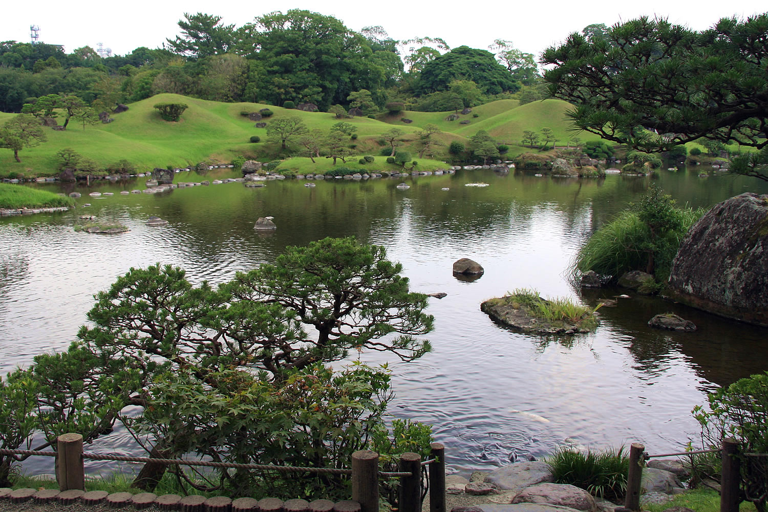 熊本市中央区水前寺・水前寺成趣園